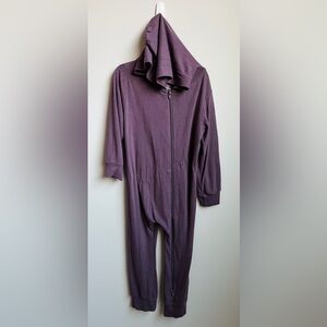 Kyte Purple Zip-Up Jumpsuit